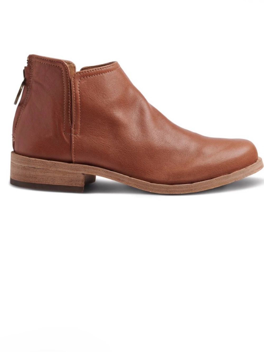 Beek Falcon Ankle Zip Cognac Tan Anthropologie Booties Size 8.5 $375 MSRP - Picture 3 of 11